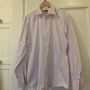 Hugo Boss lilac button down shirt